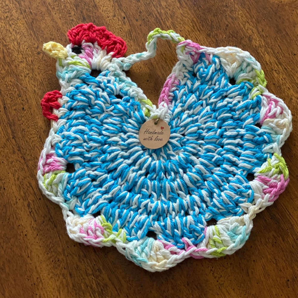 1 New Chicken Pot Holder 2 for $25.00 Bundle